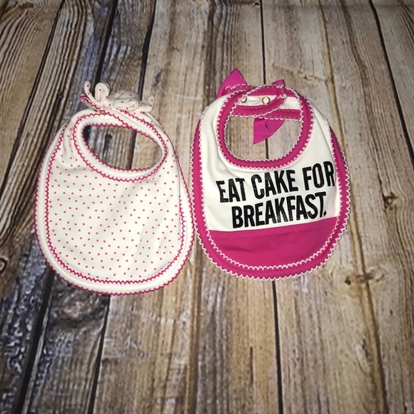 kate spade Other - KATE SPADE BABY GIRL BIBS